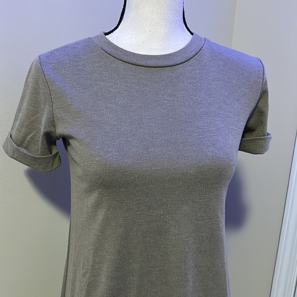 Forever 21 grey tshirt dress - Picture 2 of 4